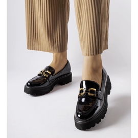 Inna Černé patentované boty Clay černý 1