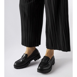 Inna Černé boty s koženou stélkou značky Fauna černá 1