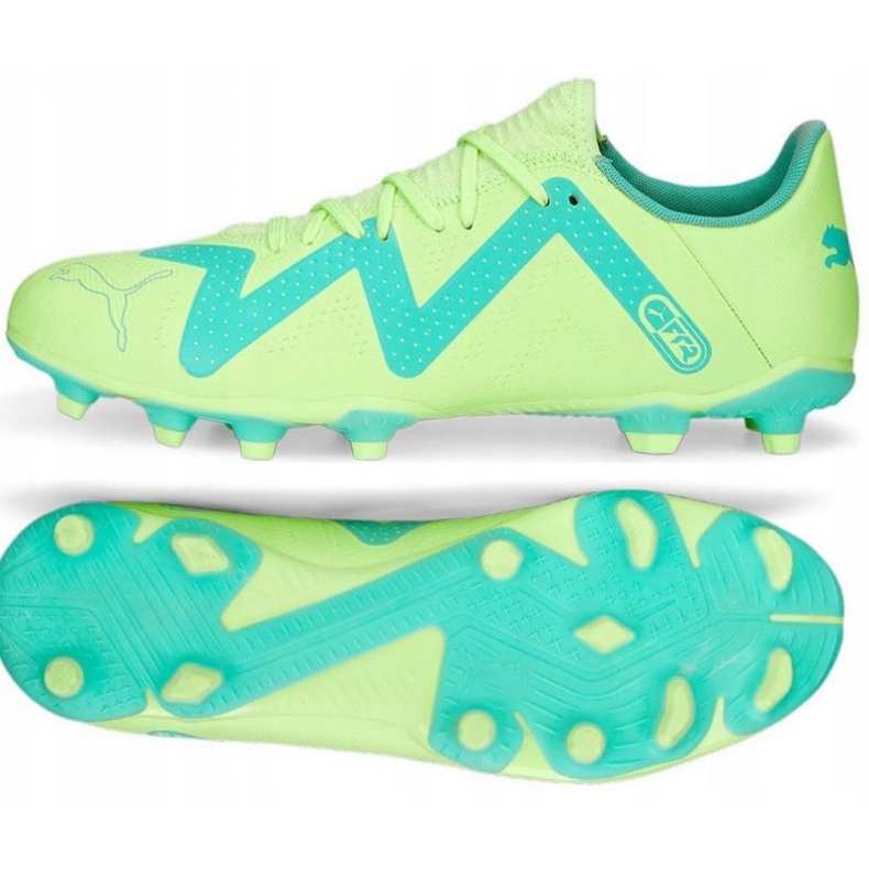 Kopačky Puma Future Play FG/AG 107187 03 zelené zelená 1