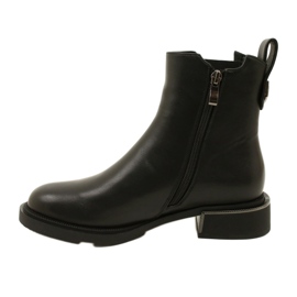 Černé kotníkové boty Filippo DBT4062/23 BK černý 1