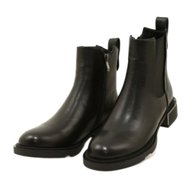 Černé kotníkové boty Filippo DBT4062/23 BK černý 2