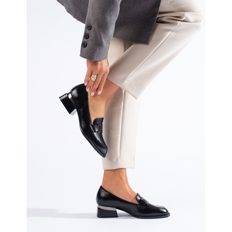 Černé elegantní dámské boty Shelovet černá 1