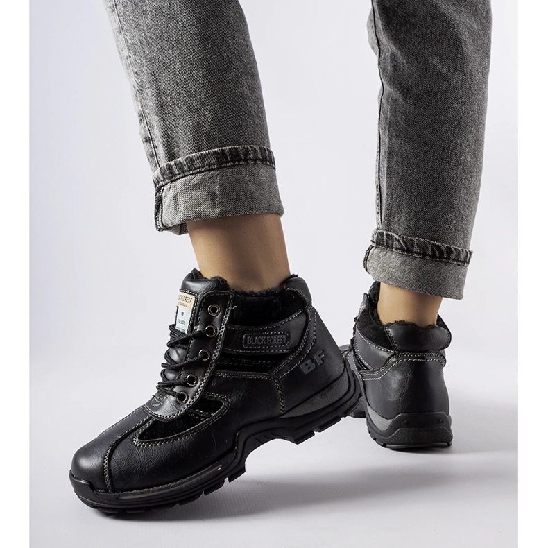 Black Falla zimní dělníci černá 2