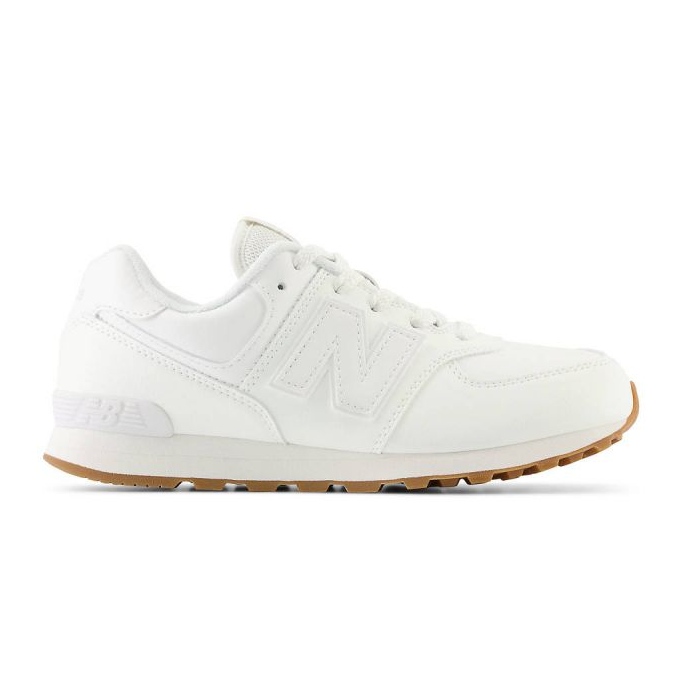 Boty New Balance Jr GC574NWW bílý 1