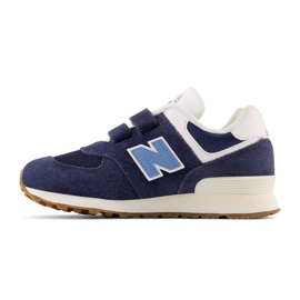 Boty New Balance Jr PV574CU1 modrý 1