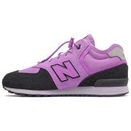 Boty New Balance GV574HXG fialová 1