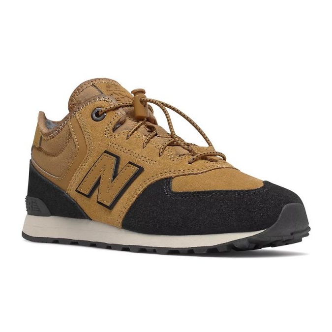 Boty New Balance Jr GV574HXB hnědý 1