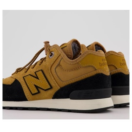 Boty New Balance PV574HXB hnědý 3