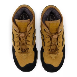 Boty New Balance PV574HXB hnědý 4