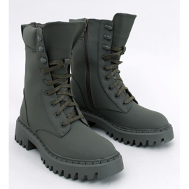 Tamas Green šněrovací dělníci zelená 1