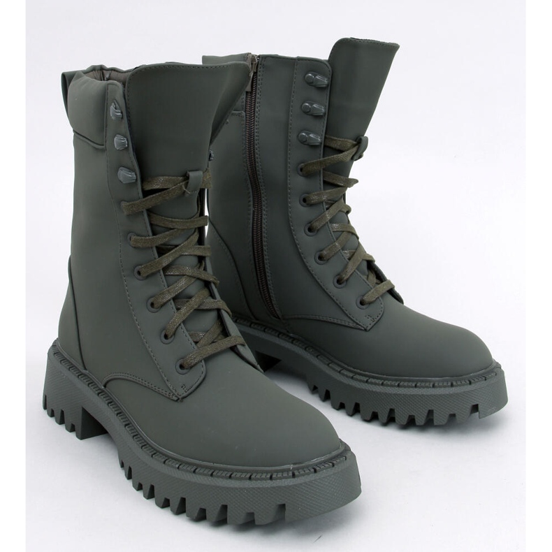 Tamas Green šněrovací dělníci zelená 1