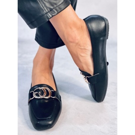 Dámské mokasíny Elisa Black černý 1