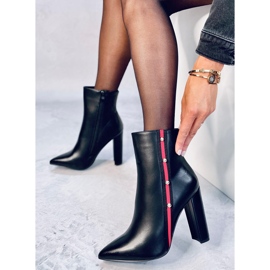 Keli Black vysoké podpatky černý 2