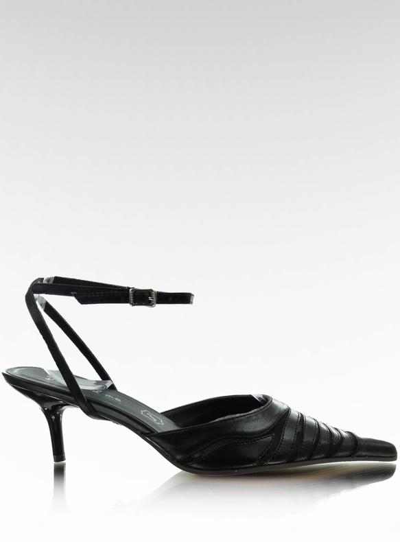 Elegantní pantofle 5129-53 Noir černý 1