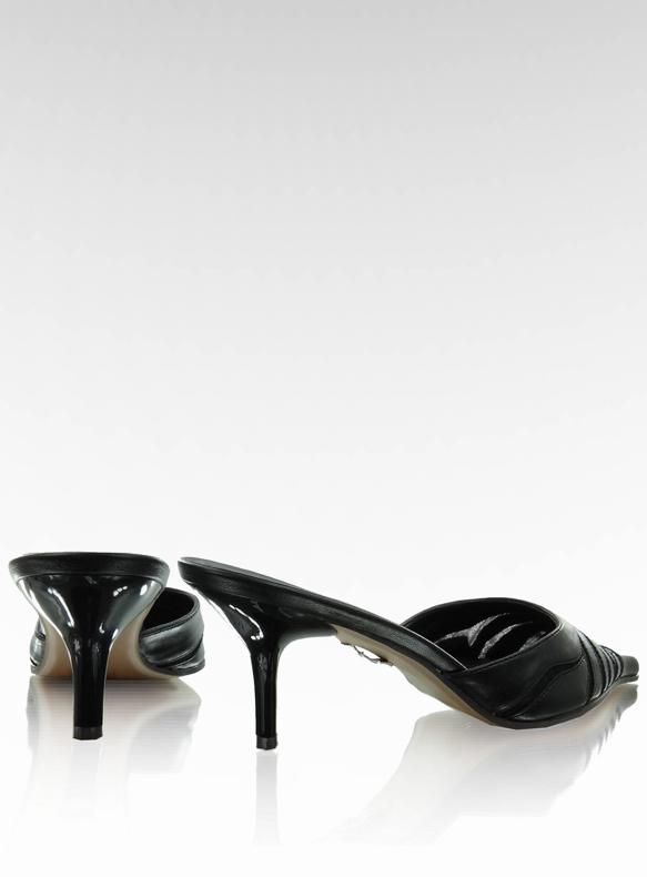Elegantní pantofle 5129-53 Noir černý 2