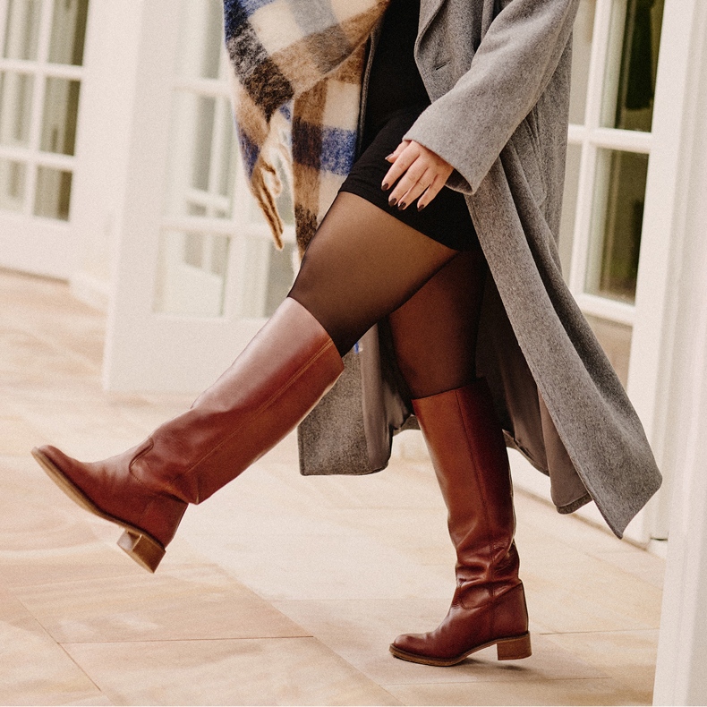 Marco Shoes Boty Ruby Standard hnědý 2