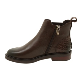 Dámské boty izolované Caprice 9-25479-41 329 DK Brown Comb hnědý 1