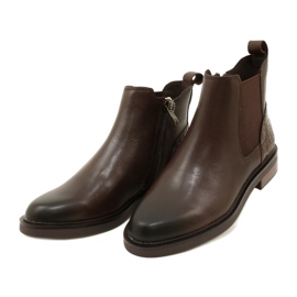 Dámské boty izolované Caprice 9-25479-41 329 DK Brown Comb hnědý 2