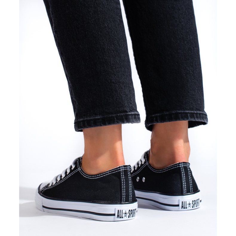 Černé klasické dámské tenisky Shelovet černá 1