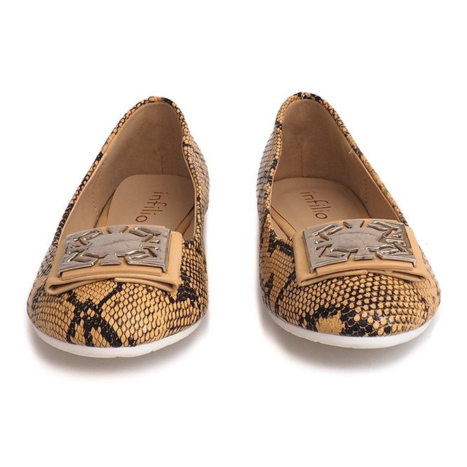 Balerínky s mašlí LU17 béžová béžový 1 Balerínky s mašlí LU17 béžová béžový 1