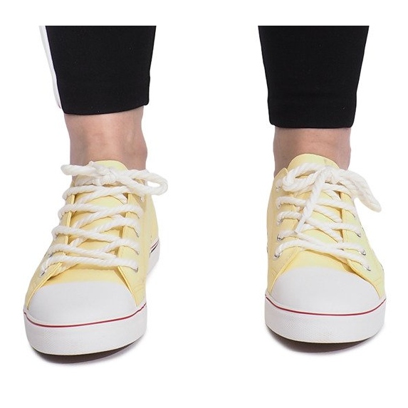 Lavso béžové prolamované tenisky béžový 1