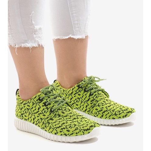 Zelená sportovní obuv JX-65 1