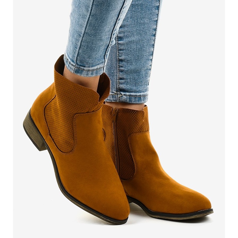 22M hnědé kovbojské boty hnědý 1