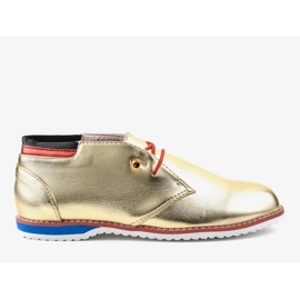 Zlaté jazzové boty JFL651-3 zlatý 1