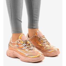 Růžové tenisky Z-9781 růžový 1 Růžové tenisky Z-9781 růžový 1