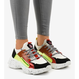 Bílé sportovní tenisky s HL-03 bílý 1