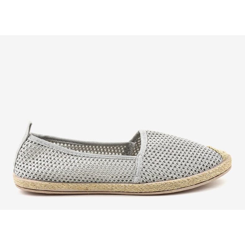 Šedé tenisky s krajkou JX55P šedá 1