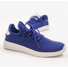Modrá sportovní obuv F04-5 modrý 1