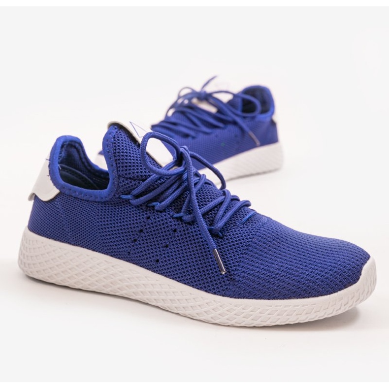 Modrá sportovní obuv F04-5 modrý 1
