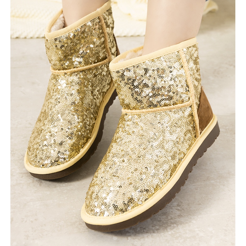 Béžové zateplené boty, typ emu Autumnsnow béžový 1