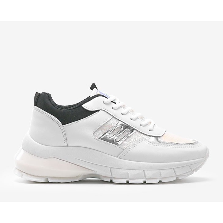 Černé a bílé tenisky Dana bílý černý 1