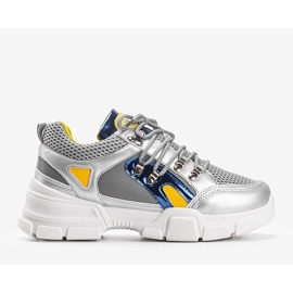 Sportovní tenisky šedé barvy Karla šedá 1