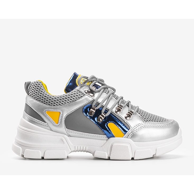 Sportovní tenisky šedé barvy Karla šedá 1