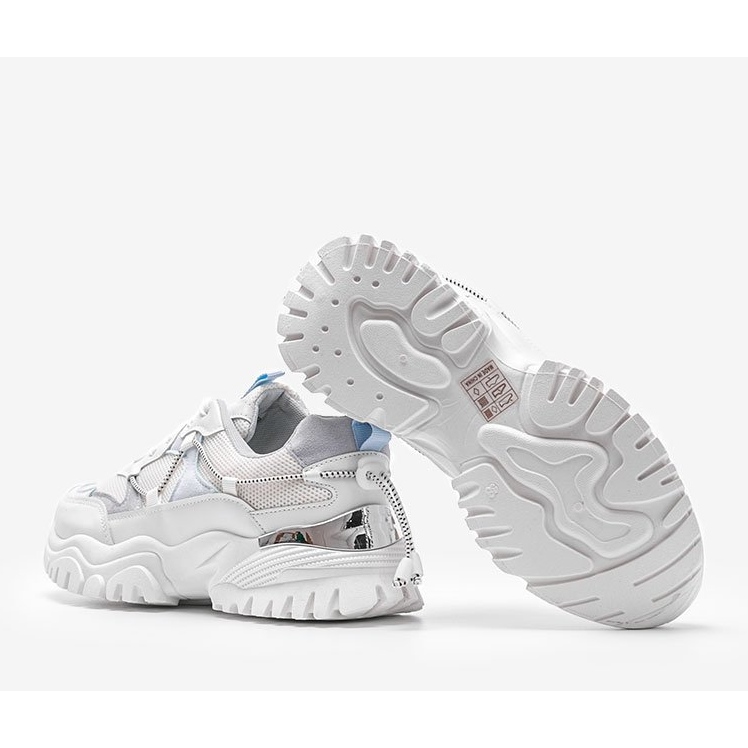 Cristal bílé sportovní tenisky bílý 1