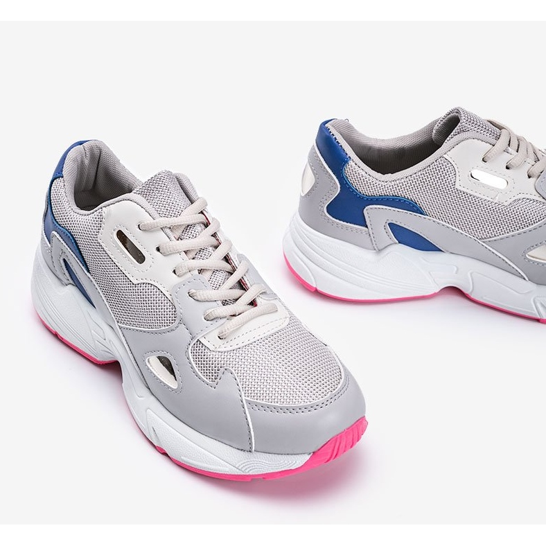 Šedé dámské tenisky Kendall šedá 1