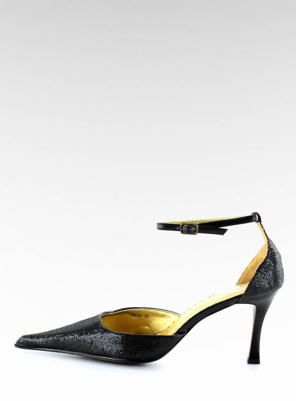 Čerpadla na špičce v špičce Noir černý 1