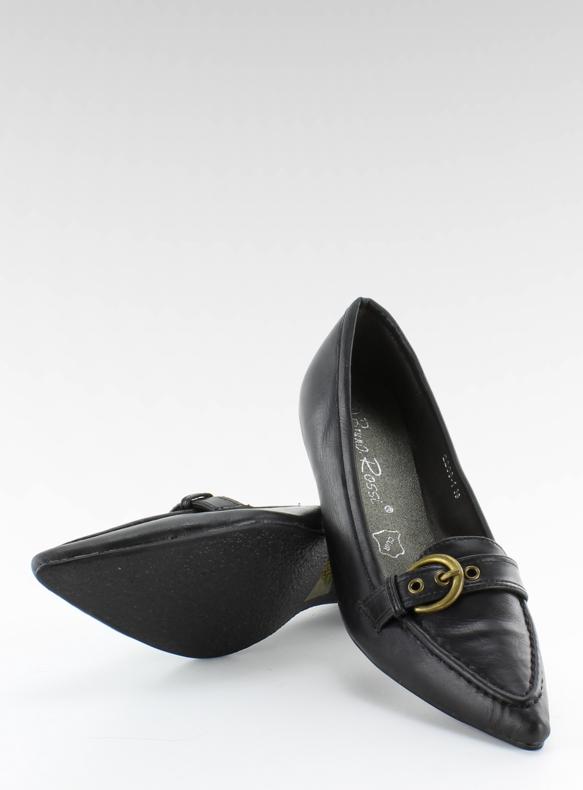 Čerpadla s přezkou Noir 2208-1 černý 2