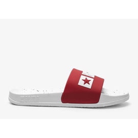 Červené dámské pantofle Big Star Sandi 1