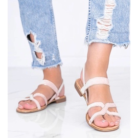 Dámské sandály béžové Rosina béžový 1