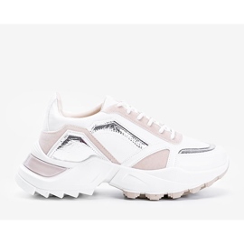 Béžové tenisky Gordani s kovovými vložkami béžový 1