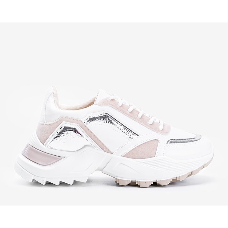 Béžové tenisky Gordani s kovovými vložkami béžový 1