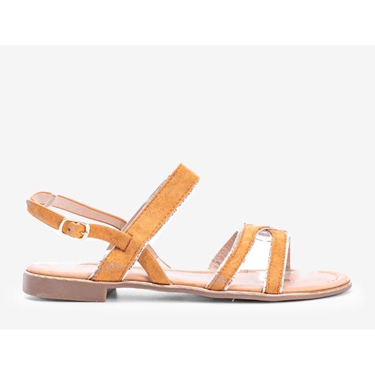 Dámské sandály béžové Rosina béžový žlutá 1