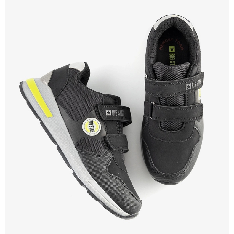 Dětské sportovní tenisky Big Star Black Astrid černá 1