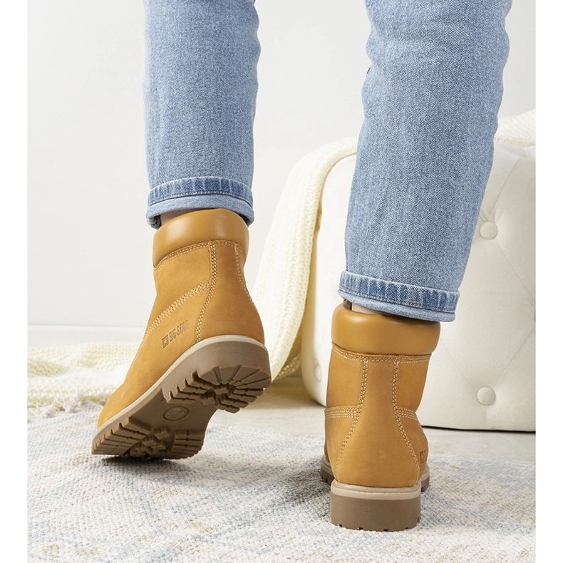 Dámské velbloudí turistické boty Big Star Amitee hnědý 2