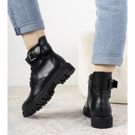Dámské kozačky Black Cross Jeans Amadis černý 1