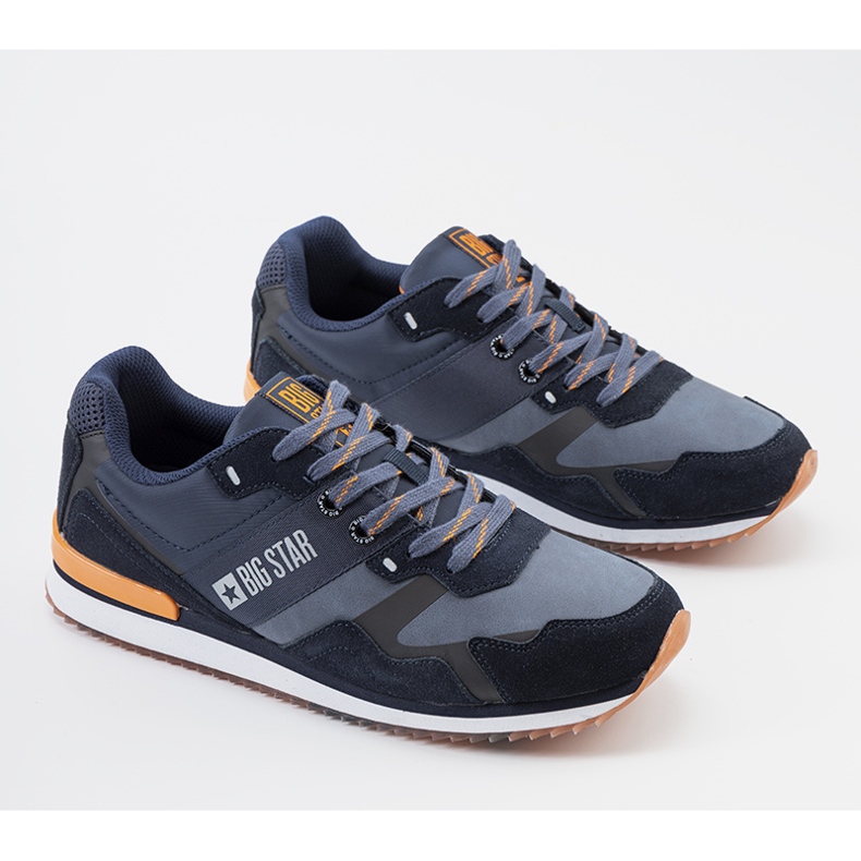 Pánská sportovní obuv Big Star námořnická modrá Acosta modrý 1